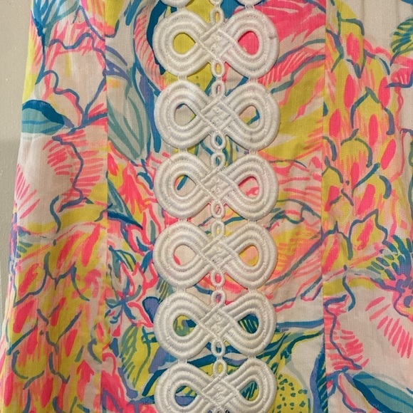 Lilly Pulitzer Sundress Size 00 in Like New Condition - Picture 2 of 10